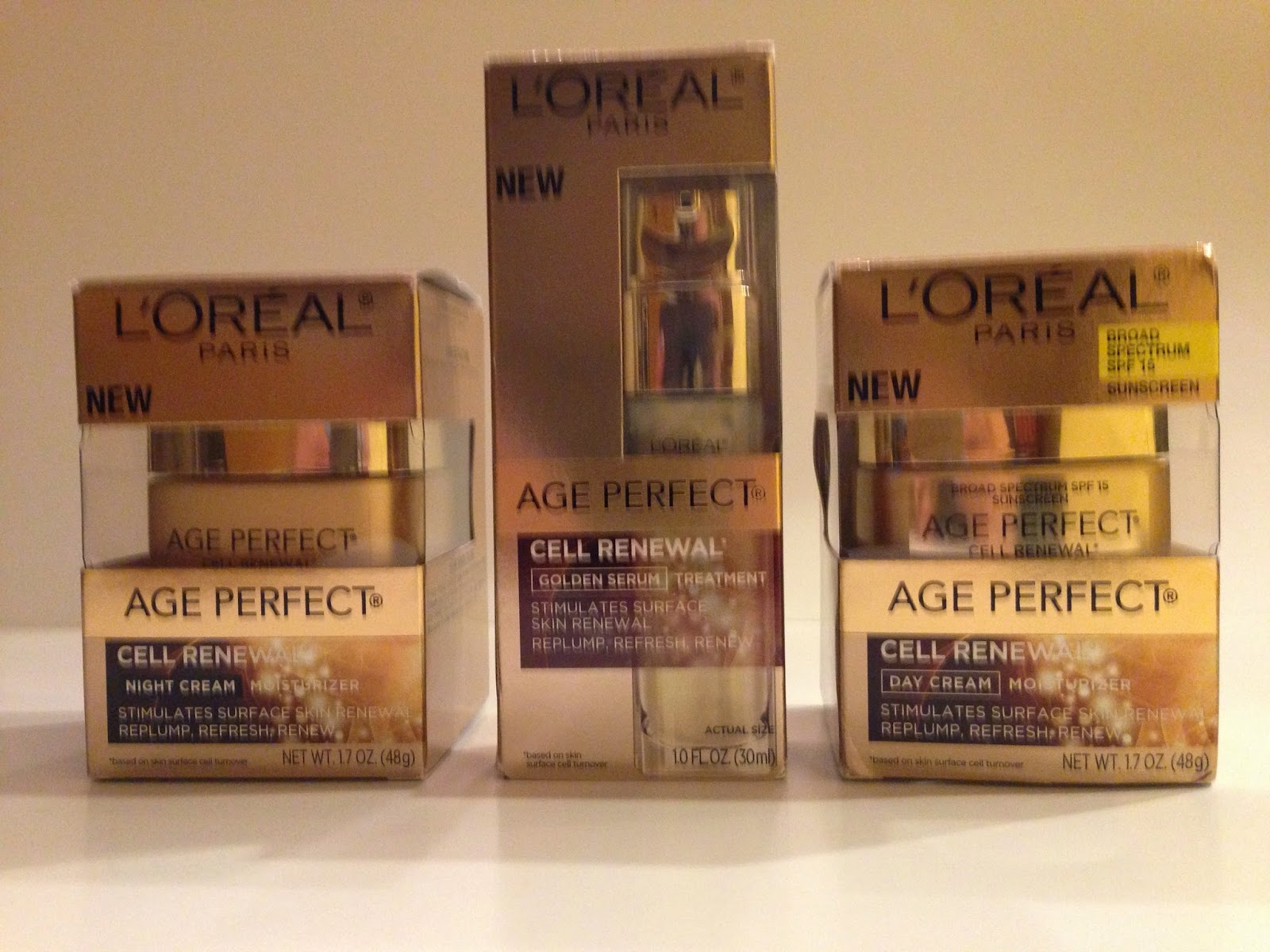 L'OREAL Age Perfect Cell Renewal Review & First Impressions. 