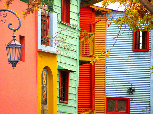 Apuntes y Viajes: Caminito de colores