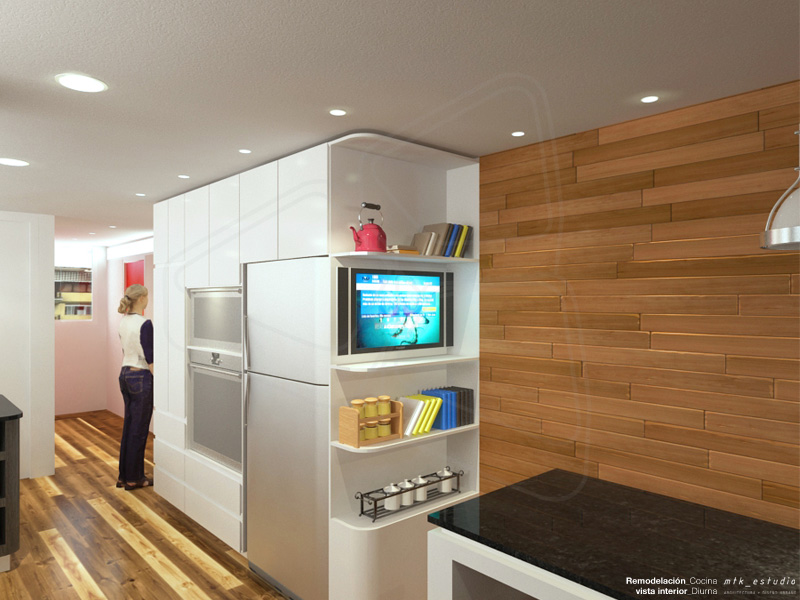MTK ESTUDIO: Remodelación Cocina y Área Comedor - Apto 81, Caracas