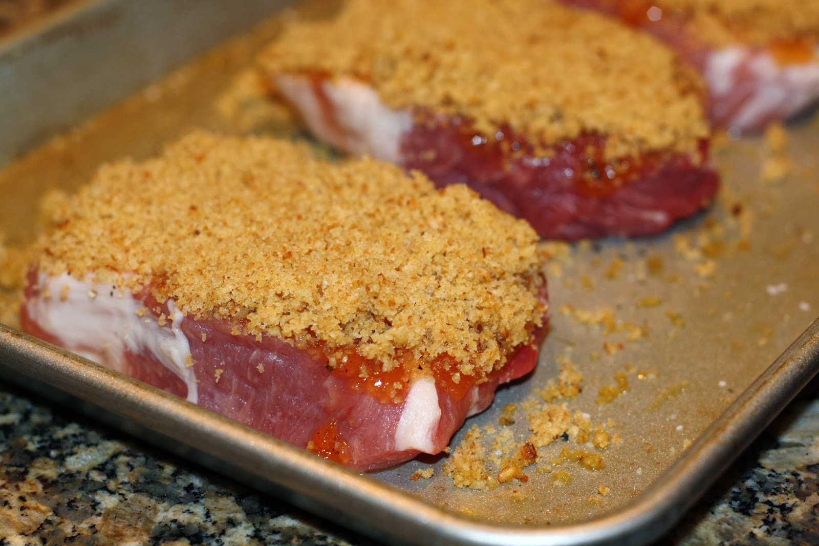 what's for dinner? crispy apricot pork chops... 30 minutes