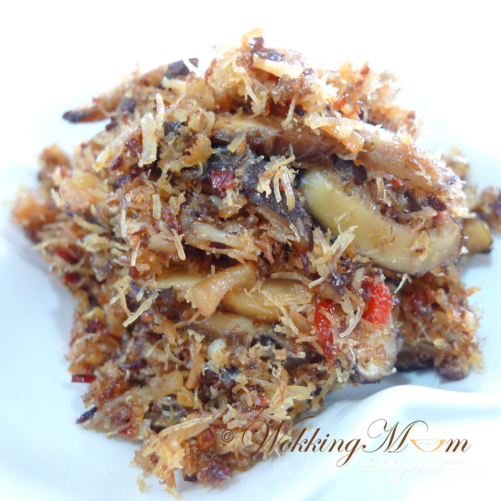 Let's get Wokking! Mushroom Dried Scallop XO Sauce 香菇瑶柱XO酱 Singapore