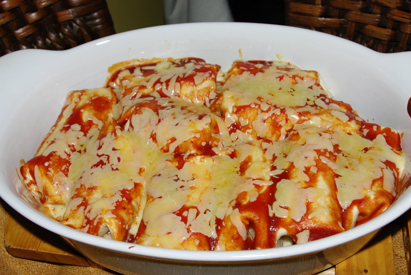 I pair this with sweet corn muffins which will be the next recipe I