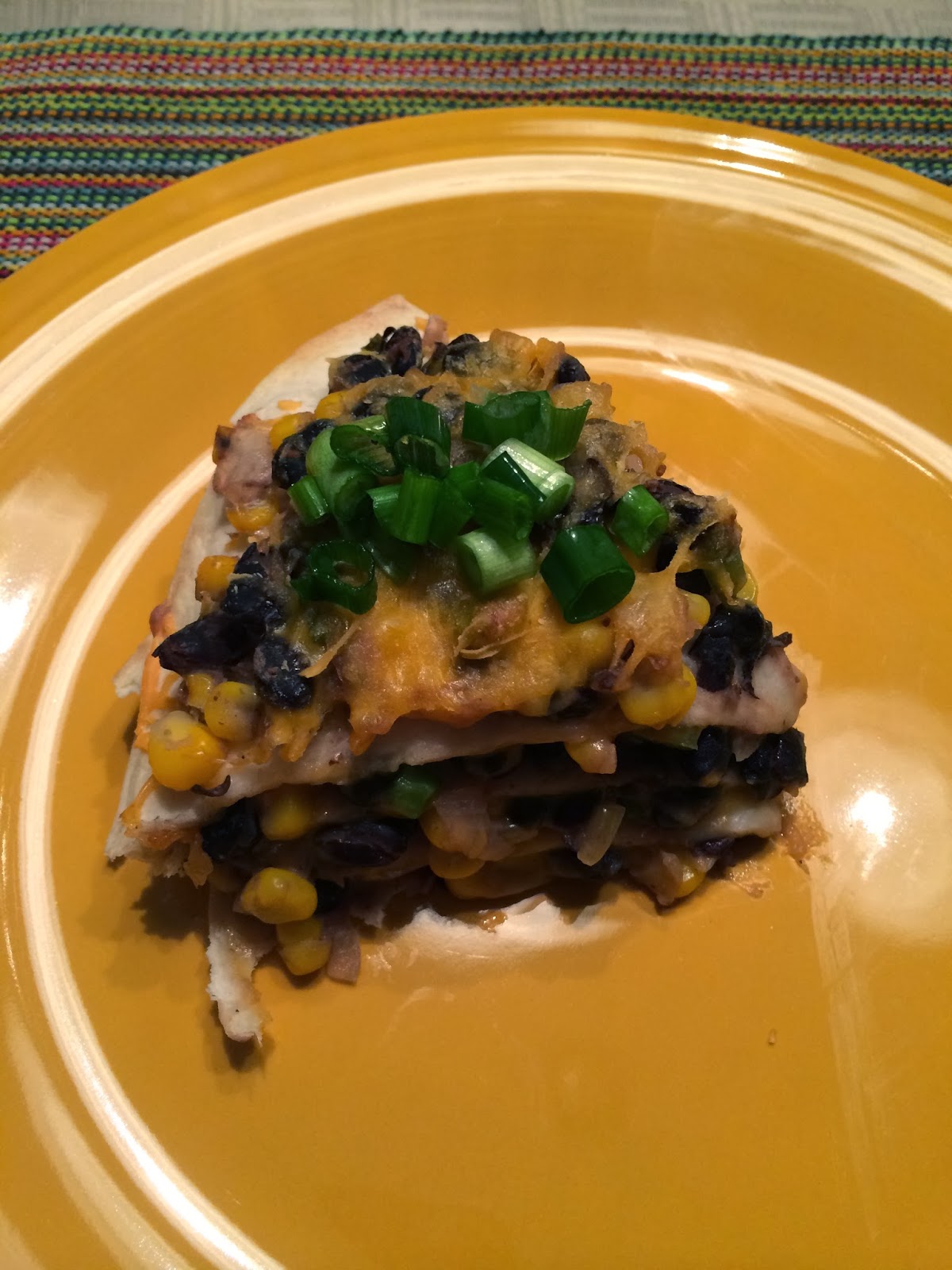 foodlove Black Bean Tortilla Pie