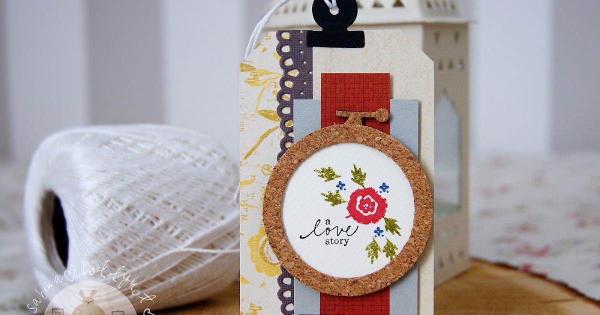 Floral embroidery ring