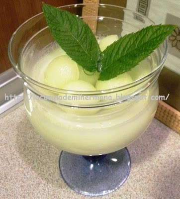 Crema De Melón Y Yogur
