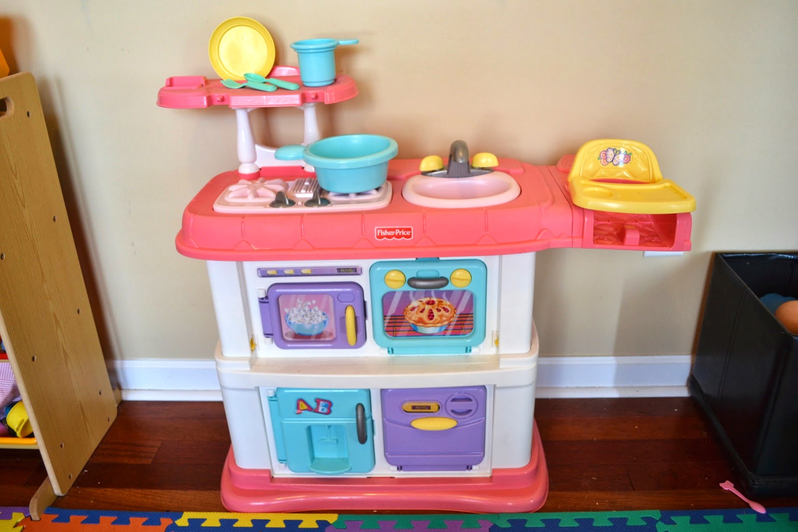fisher price grow with me kitchen walmart