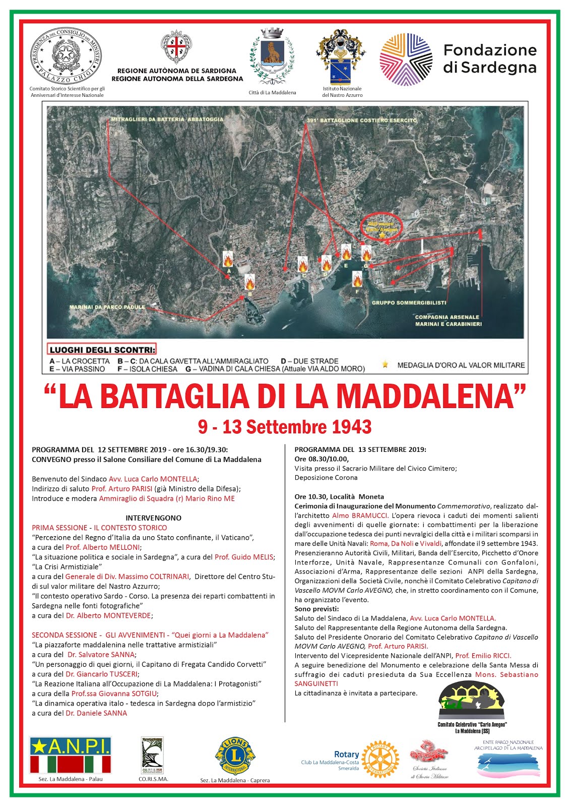 La Maddalena 12 settembre 2019