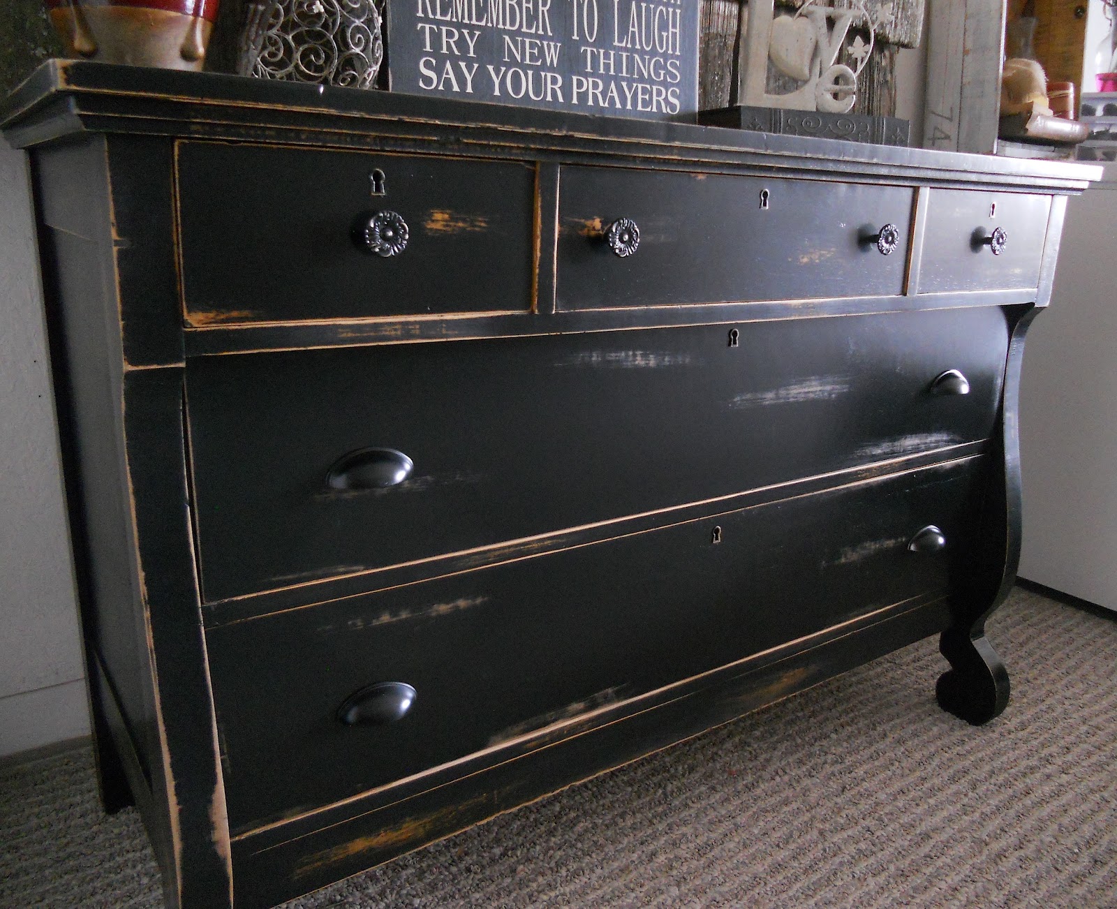 dresser distressed antique empire distressing furniture wood dark drawers lines piece bedroom createinspireme drawer going diy rub through decor linear
