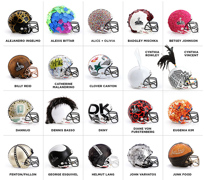 http://rarwrites.blogspot.com/2014/01/nfl-haute-couture-helmets-by-48-top.html