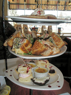 Fabric Yoyo Queen S Ramblings Afternoon Tea At The Hershey Pantry