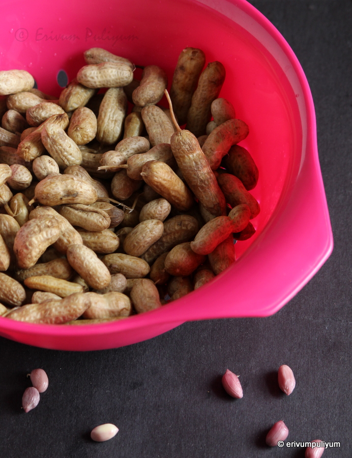 Erivum Puliyum How to boil raw Peanuts?? Boiled Peanuts(Ground Nuts)