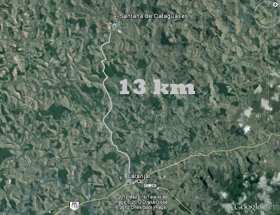 Governo Estadual poderá asfaltar estrada que liga Laranjal a Santana de Cataguases