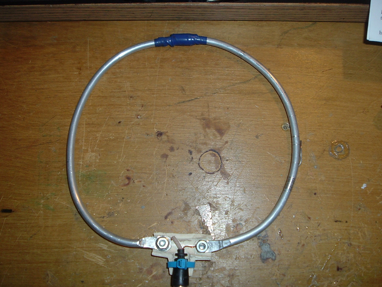 Home Brewed Amateur Radio Fox hunting bidirectional loop