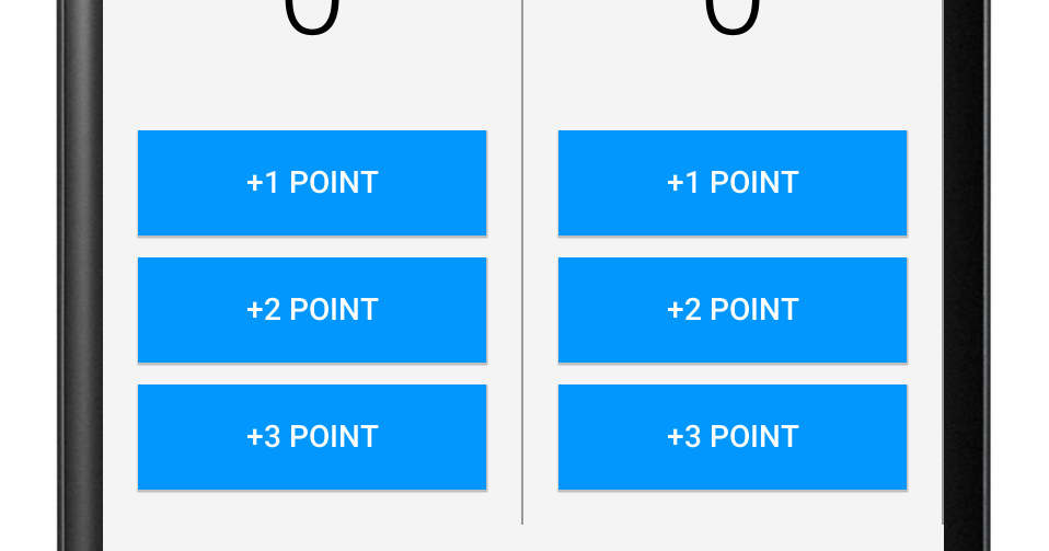 How to Make Basketball Score Counter(Scoreboard) Android Application