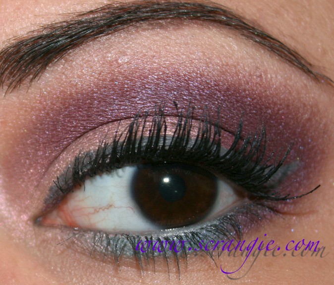 Scrangie Eye look using MAC 4 Sweetie Cakes Quad
