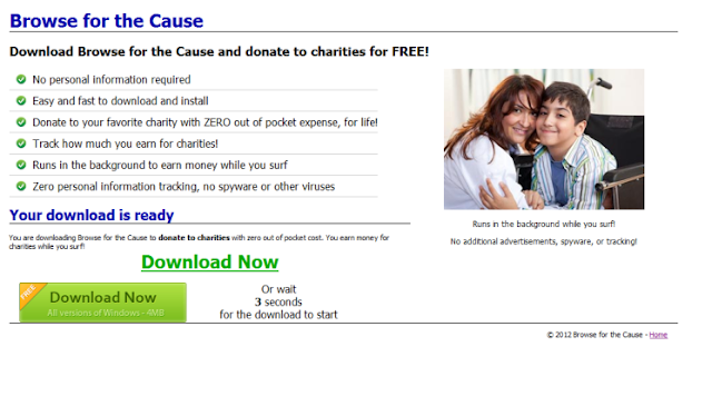 "Browse for the Cause" - Virus
