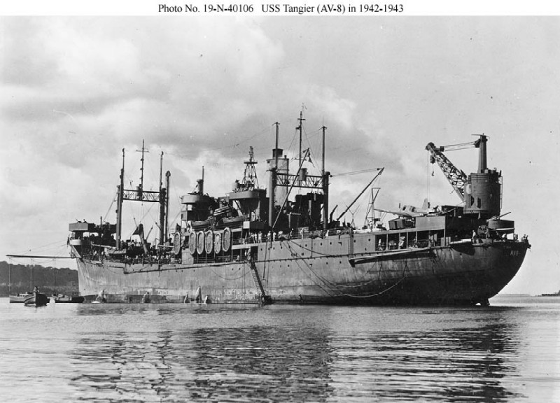 Naval Warfare USS Tangier (AV8)