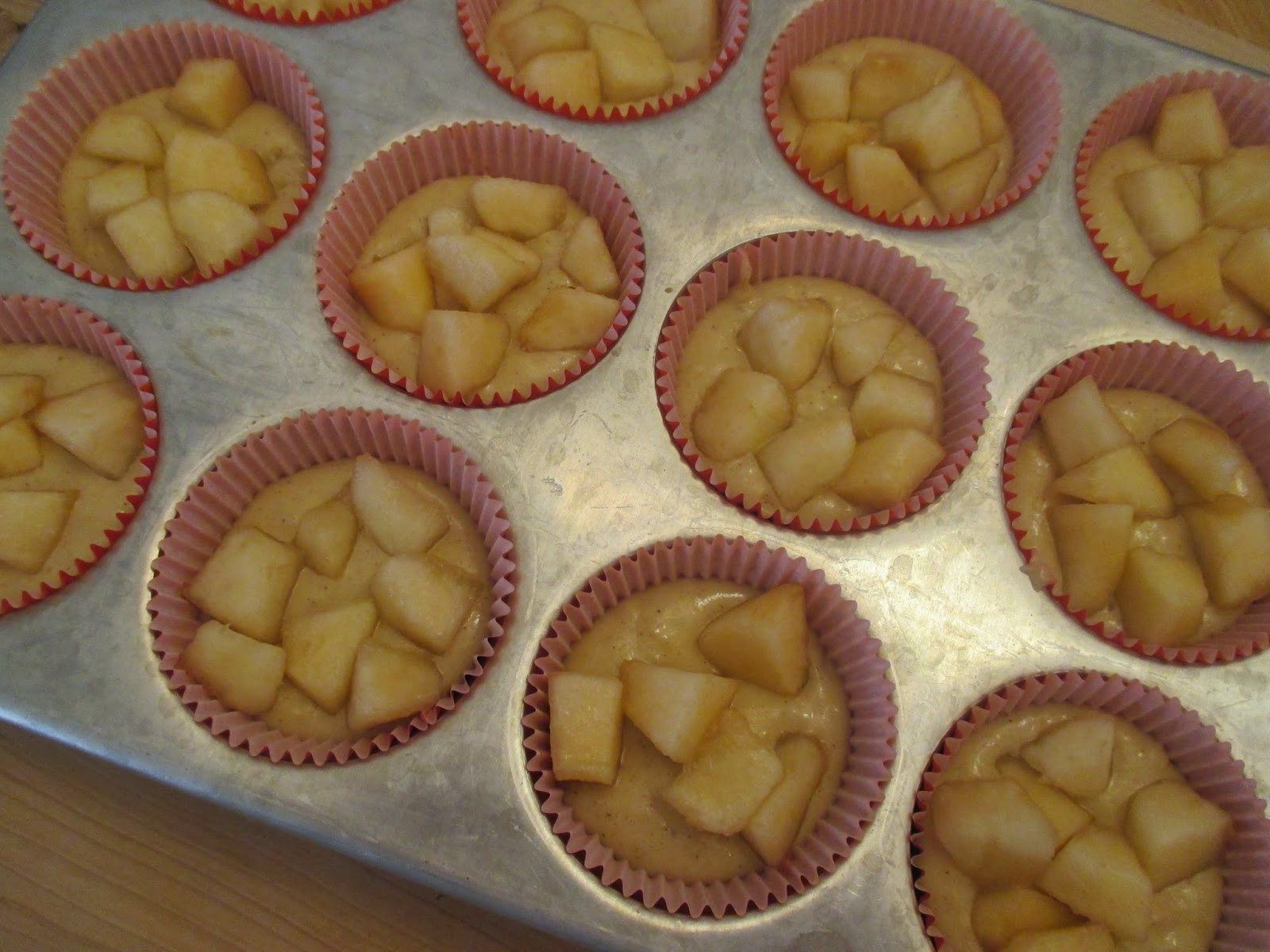 Pear CoffeeCake Muffins Recipe From Martha Stewart's Baking Handbook
