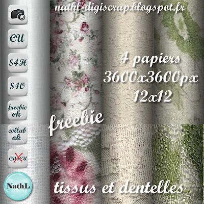 4 fabrics and lace CU papers NathL-papier-tissus-dentelle-CU-pvw