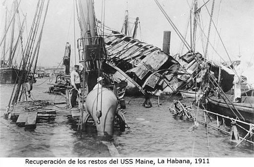 Historical Triumphs And Disasters The Sinking Of Uss Maine