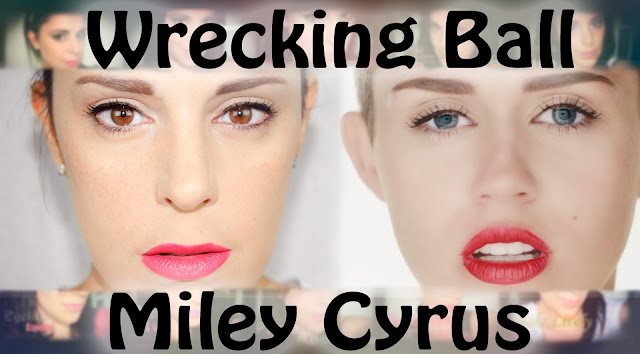 Maquillaje Tutorial Wrecking Ball de Miley Cyrus Silvia Quiros makeup