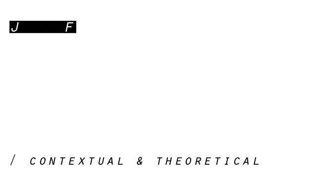 Contextual & Theoretical Studies