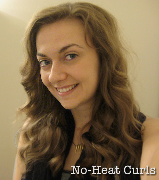 no-heat curls