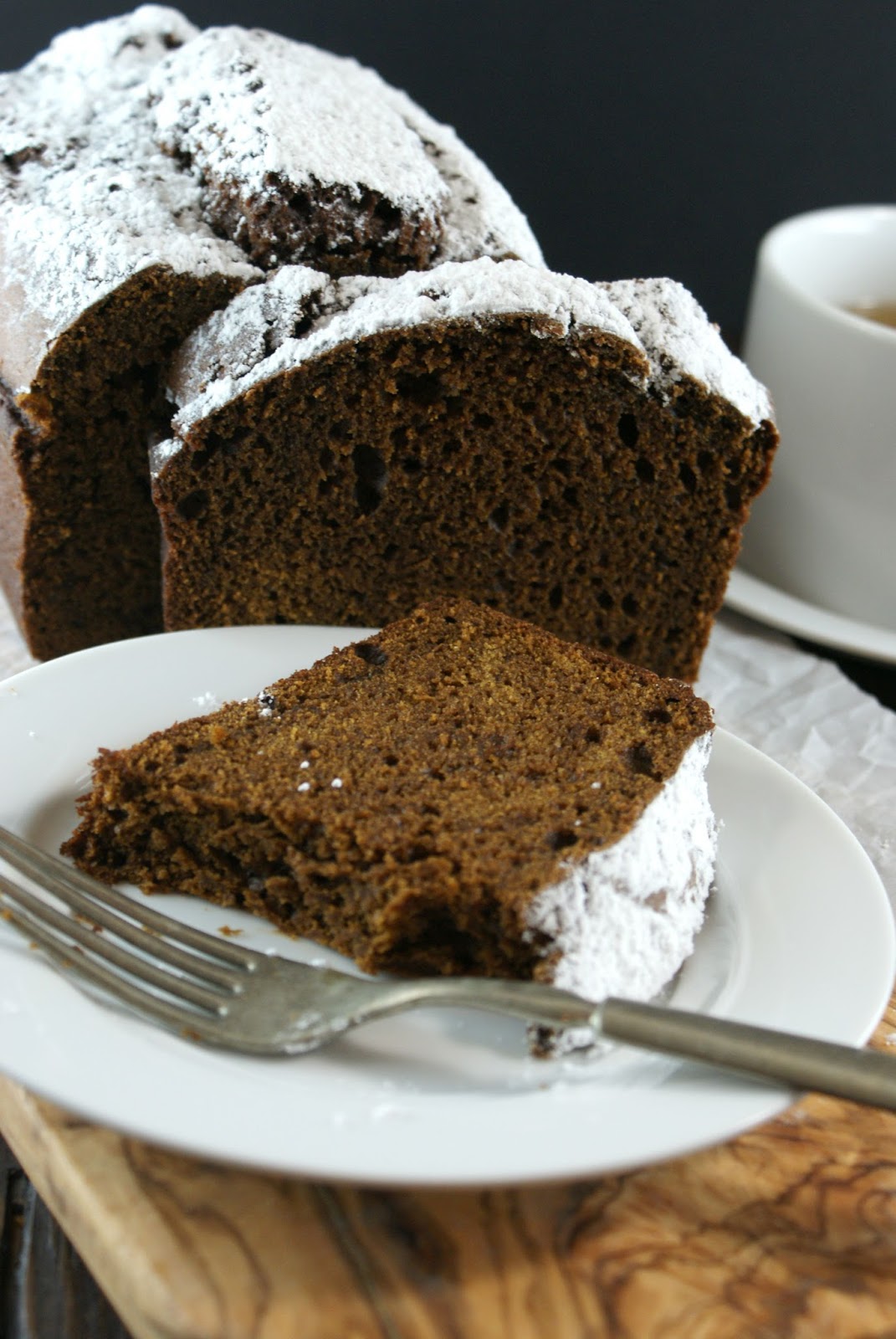 Authentic Suburban Gourmet Pumpkin Molasses Tea Bread Blogger C.L.U