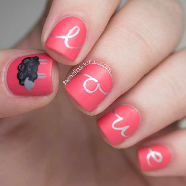 The Nailasaurus UK Nail Art Blog 31 Day Challenge Inspired by a