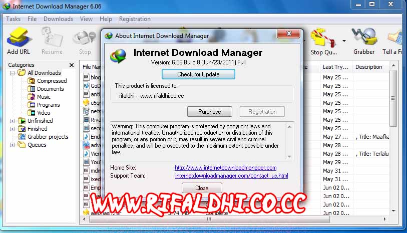 Internet Download Manager 6.04 Final Crack