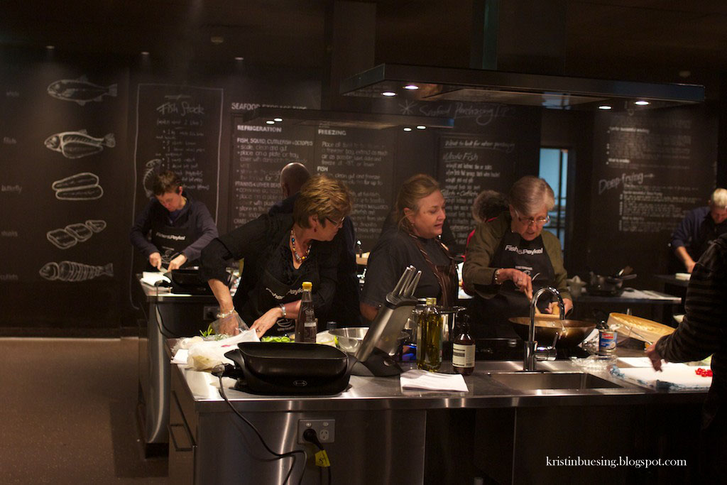 Kristin Buesing Sydney Fishmarket and Seafood School
