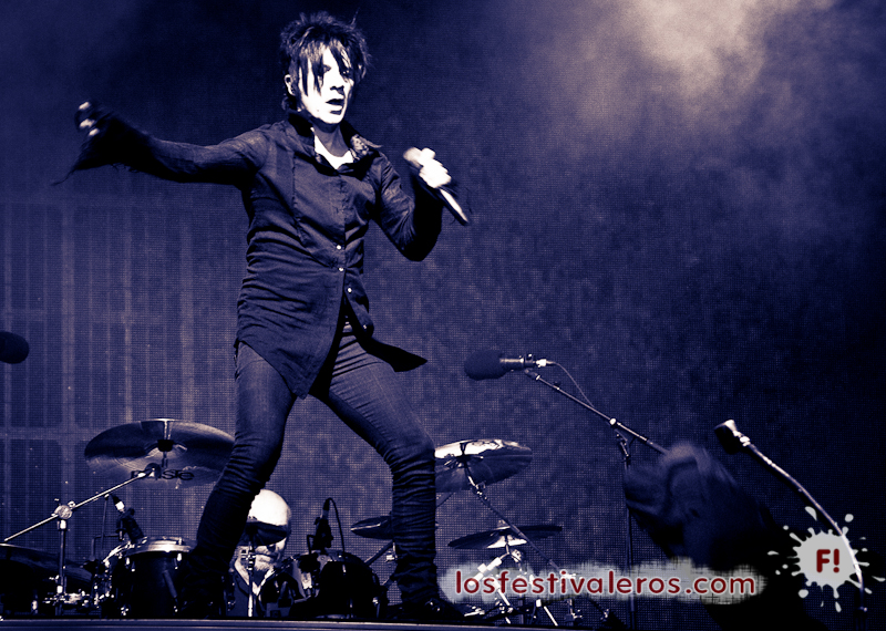 Indochine en el Festival Les Déferlantes 2014