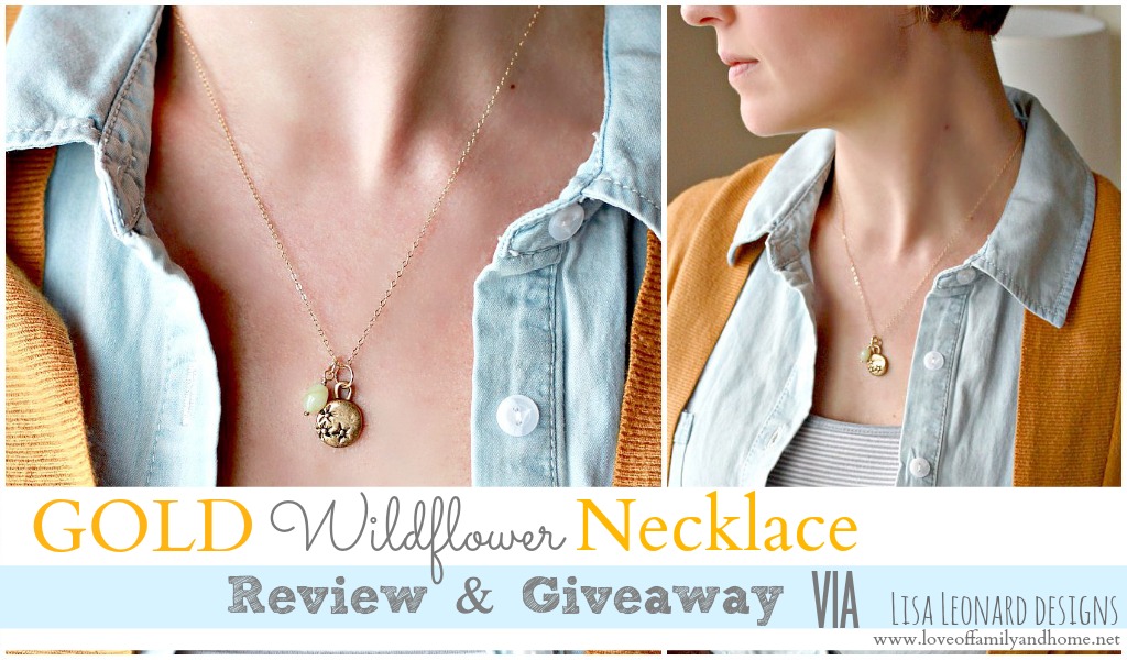 Lisa Leonard Necklace Review & Giveaway Love of Family & Home