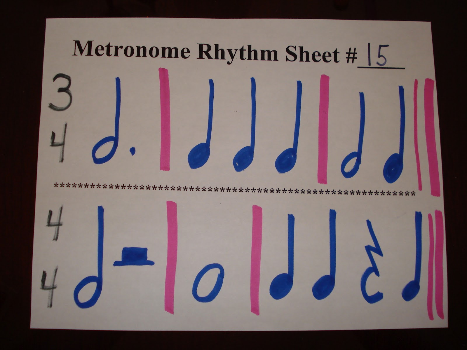 Making piano lessons fun and engaging! Developing Rhythm Sense