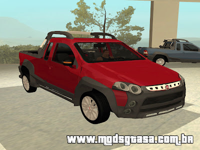 Fiat Strada Locker 2013 para GTA San Andreas
