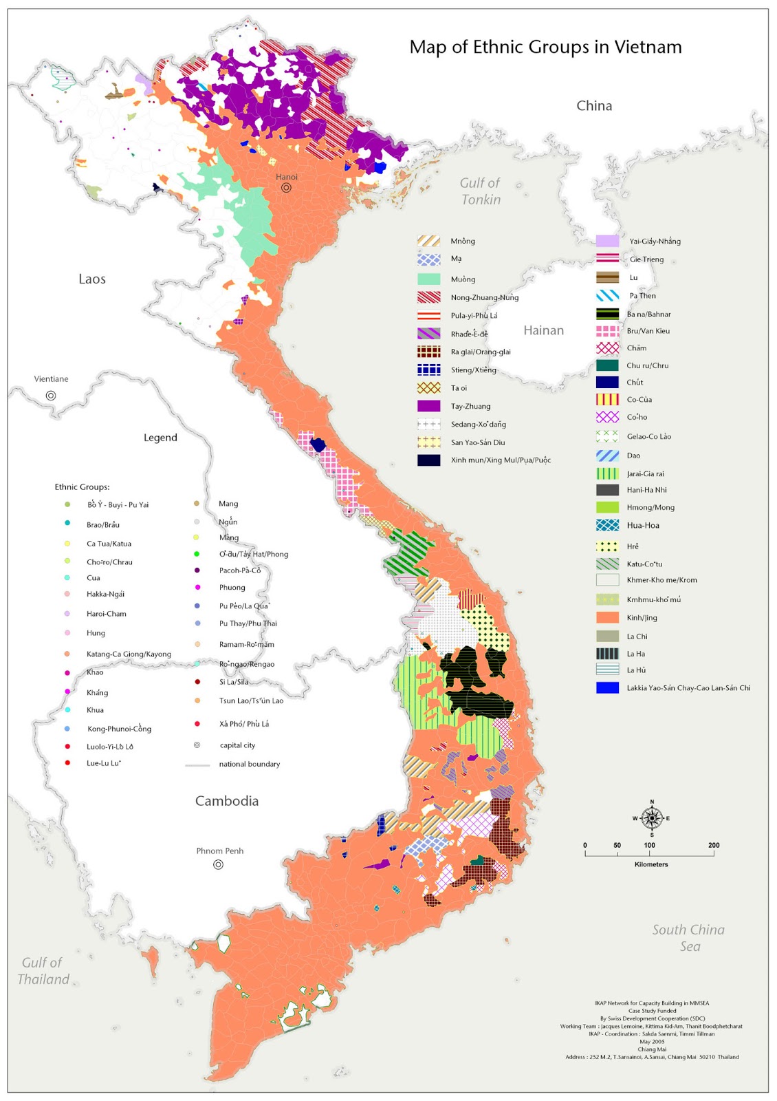 Vietnam Geografiske Kort over Vietnam Klima Naturali™