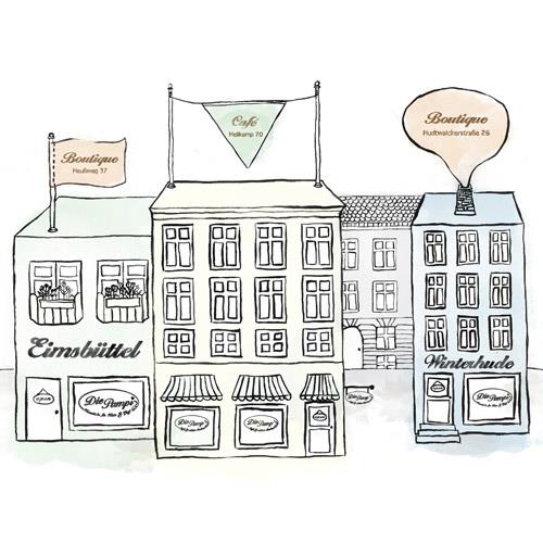 Der Wanderfreund Auf Dem Heidschnuckenweg Zum Schafstall Im