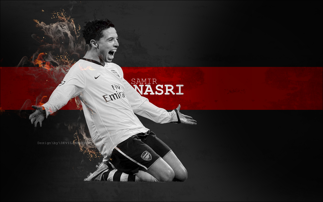 Samir Nasri in Arsenal |best soccer wallpapers|fc wallpapers|college