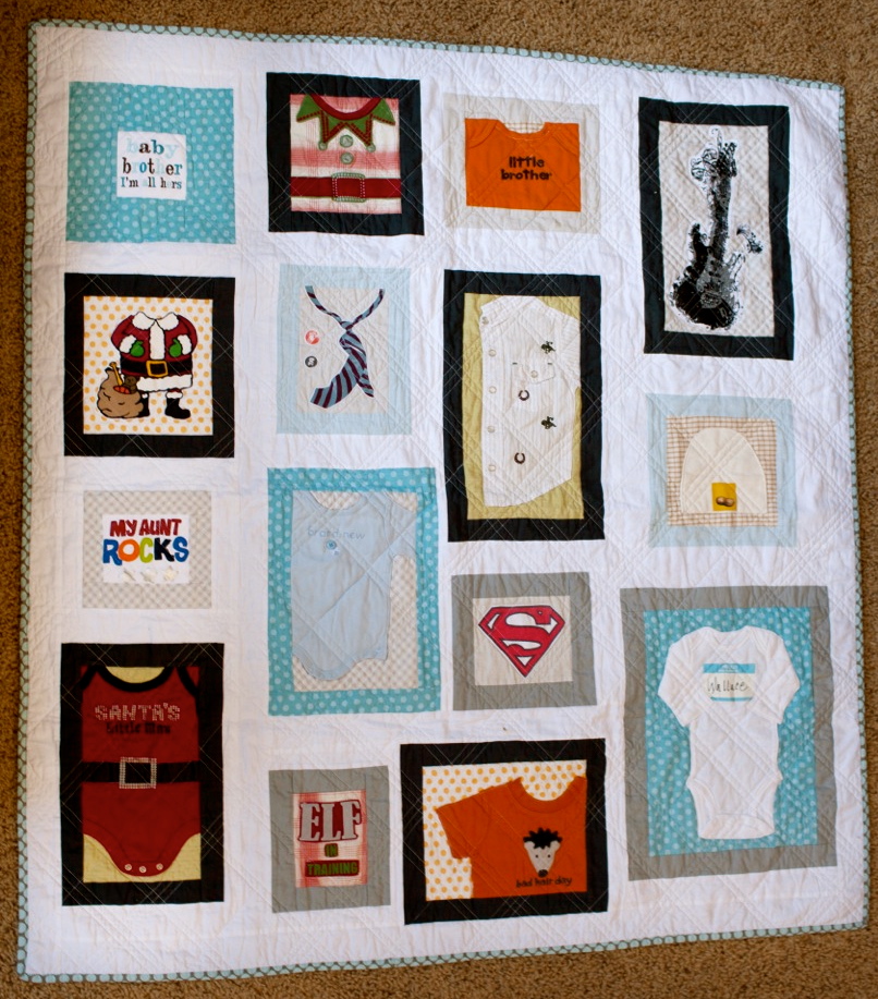 create baby keepsake quilt