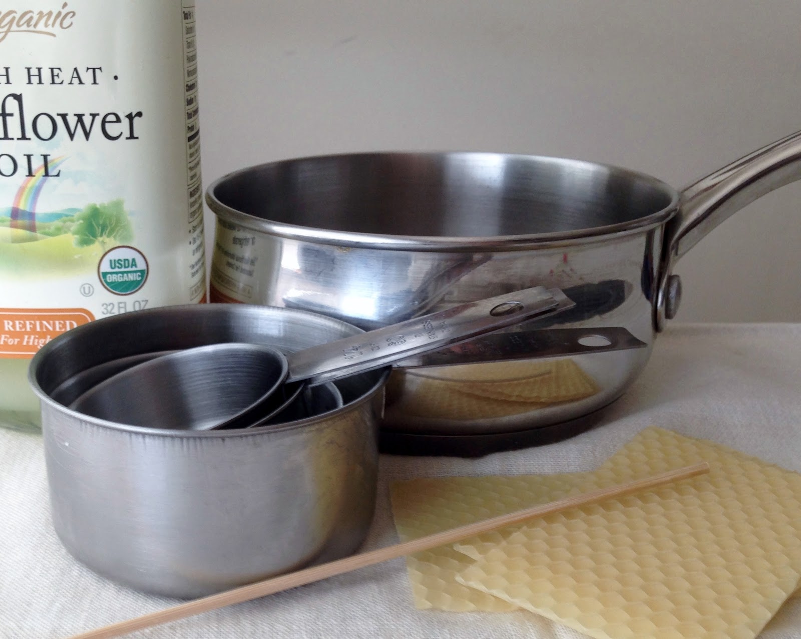 we bloom here tutorial making beeswax polish