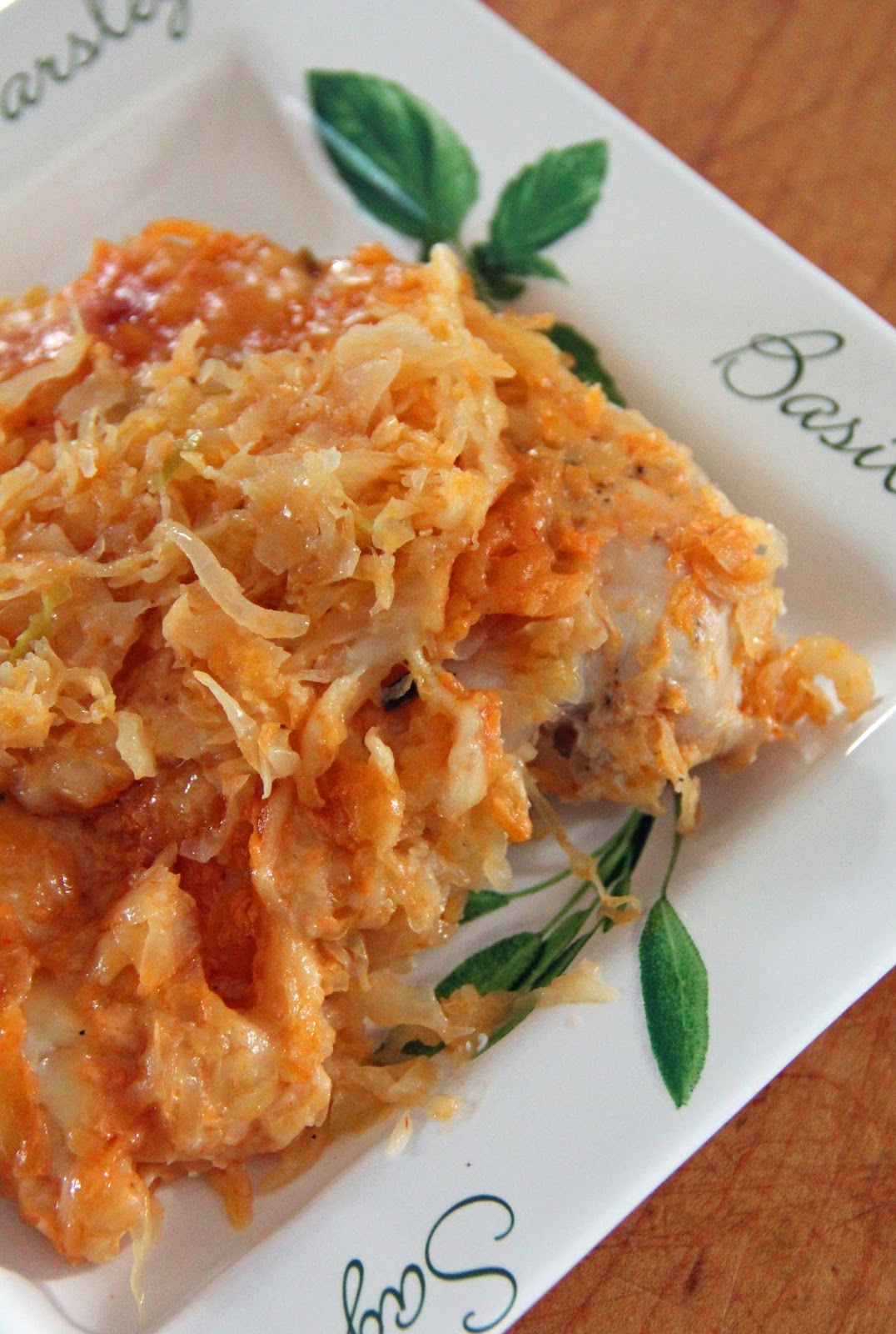 Jo and Sue Chicken Reuben Bake