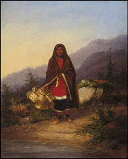 Iroquois_Indian_Basket_Seller,_oil_paint