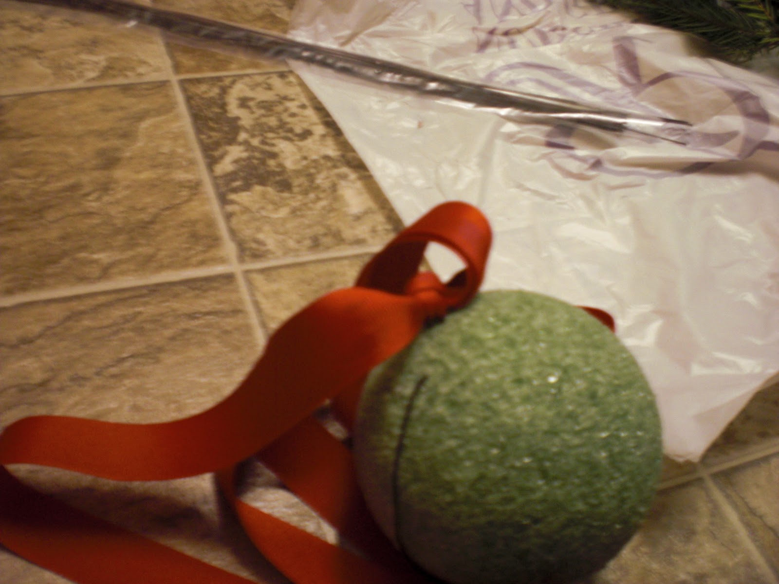 Glitter & Ribbons Please! Kissing Ball