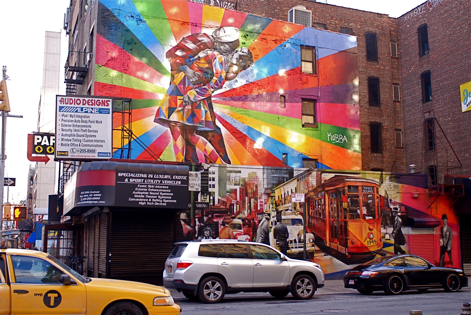 NYC ♥ NYC Eduardo Kobra’s Mural of Alfred Eisenstaedt’s Photo "VJ Day