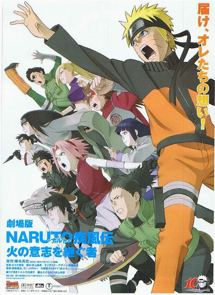 Naruto Shippûden The Movie 3: Inheritors of the Will of Fire (2009) Bluray