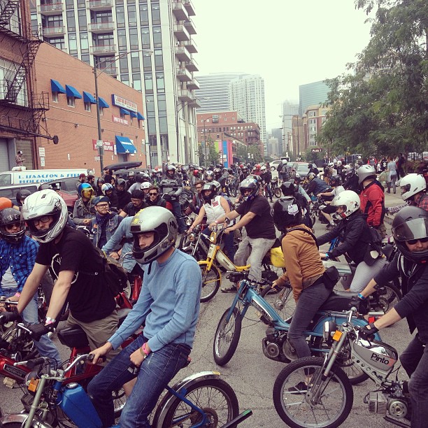Stuck In The Buckosphere Chicago Moped Rally PeddyMutual