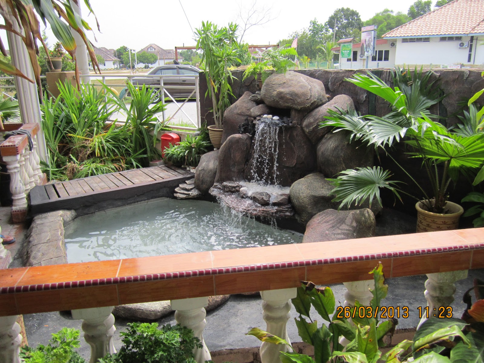 Kolam Koi: Kolam koi di venice