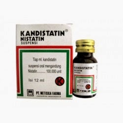 DOSIS OBAT KANDISTATIN Sirup / Suspensi (Nistatin) DOSIS OBAT KANDISTATIN Sirup / Suspensi (Nistatin)