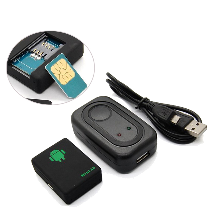 LOCALIZZATORE SATELLITARE GPS GSM ANTIFURTO SOS TRACKER MINI A8 ASCOLTO