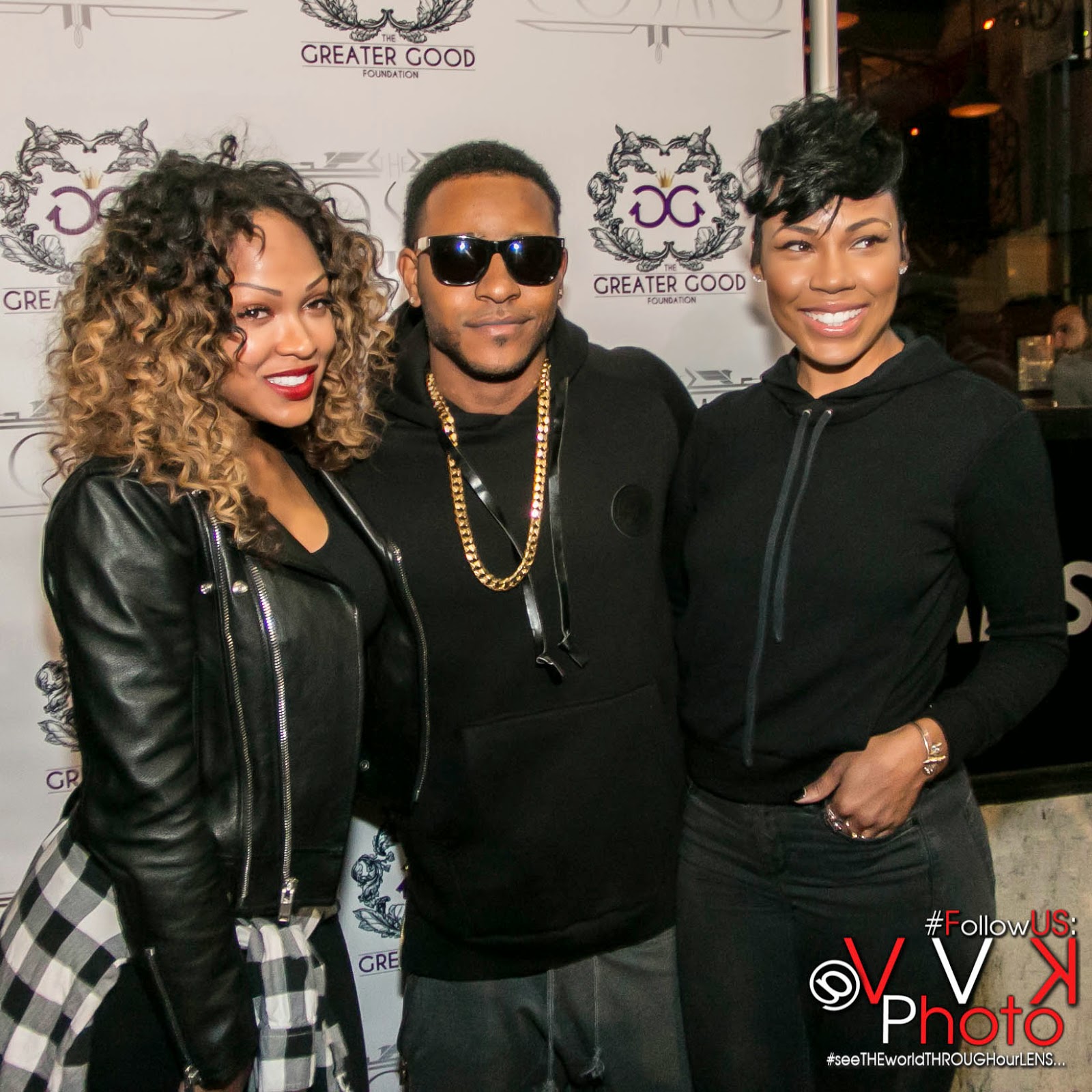 Meagan Good And Her Sister La'Myia Good Celebrate Launch Party For New